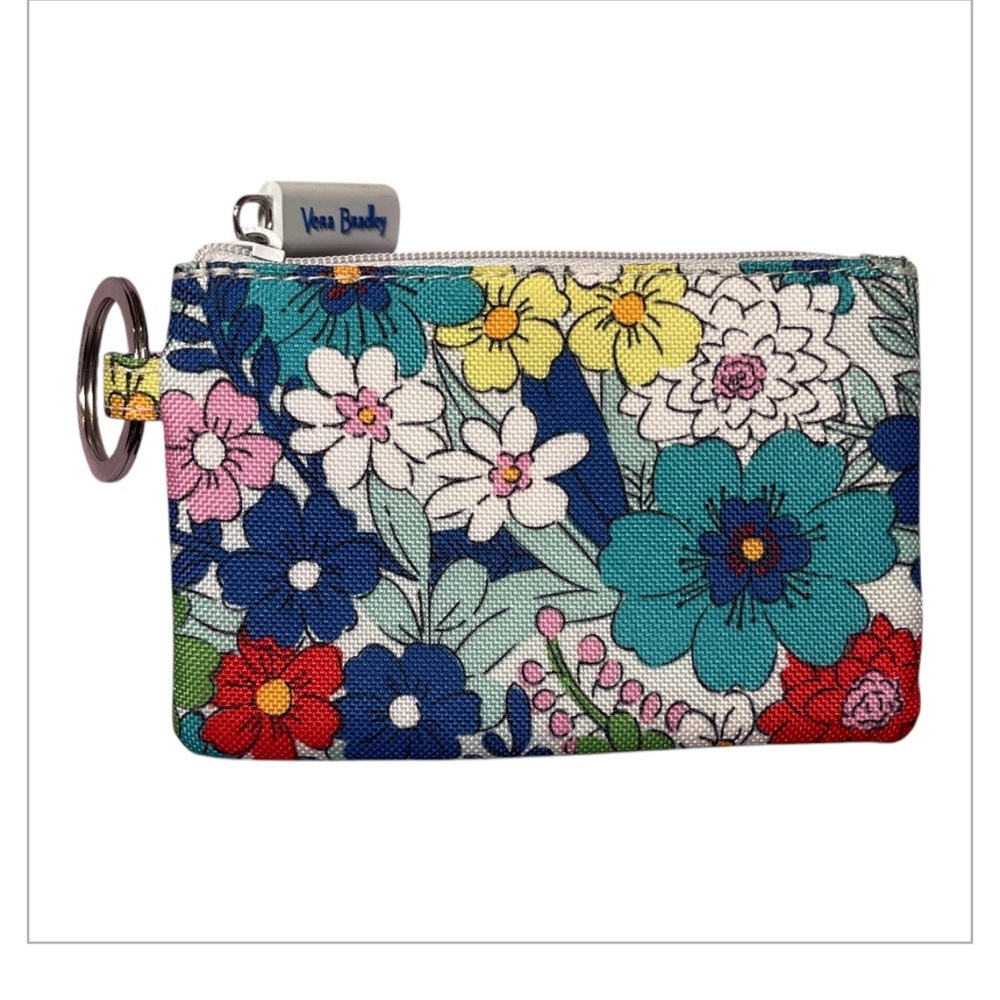 Vera Bradley Floral Coin ID Purse